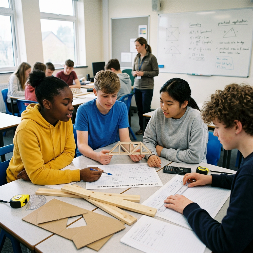 Practical maths problem solving lesson